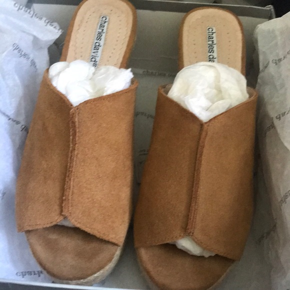 🔥 1 hr SALE - Charles David suede espadrilles - Picture 1 of 8